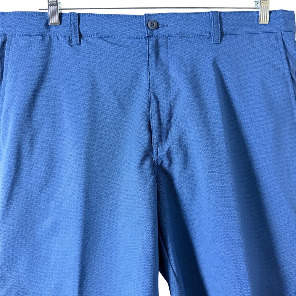 Ben Hogan Golf Shorts Men's 38 Blue Textured Performance‎ Stretch 9 Inseam
